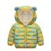 Eashery Boys Winter Puffer Jacket Baby and Toddler Boys Zip-Up Hoodies Fall Winter Clothes Toddler Boy Jackets (Green 18-24 Months)