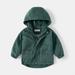 Eashery Boys and Toddlers Lightweight Jacket Boys Oversized Jacket Long Sleeve Cotton Pullover Toddler Boy Jackets (Green 4-5 Years)