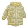 Eashery Lightweight Jacket for Girls Kids Light Windbreaker Jacket Fall Winter Clothes Toddler Girls Jackets (Yellow 6-7 Years)