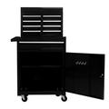 BCBYou Detachable 5 Drawer Tool Chest with Bottom Cabinet and One Adjustable Shelf