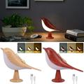 Gpoty Bird Bedside Lamps Table Lamp for Bedroom Table Lamp Cordless Touch Sensor Night Light 3 Level Brightness Adjustable Nightstand Lamp Creative Decor Aroma Lamps 1800mAh Portable Bird Lamp