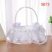 (Style 5675) Elegant Wedding Supplies Flower Basket Simulation Petals Party Home Decor-Gift