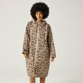 Regatta Adult Changing Robe Leopard Print, Size: S/M