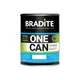 Bradite One Can Matt Multi-Surface Primer And Finish (Oc63) 1L - (Ral 4001) Red Lilac