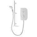 Mira Enthuse White Chrome Effect Electric Shower, 10.8 Kw