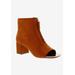 Women's Jaded Bootie by Bellini in Orange Microsuede (Size 6 M)