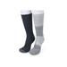 Plus Size Women's 2 Pack Super Soft Midweight Cushioned Thermal Socks by GaaHuu in Charcoal Grey (Size ONE)