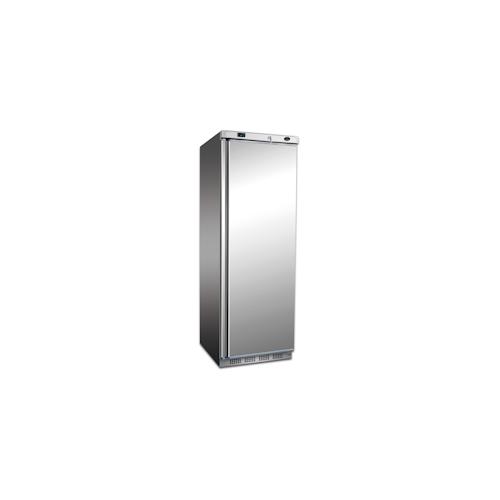Groju Gastro Edelstahl Kühlschrank Gewerbekühlschrank Lagerkühlschrank 1 Tür 0/+8°C 350 L