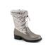 Women's Bryce Bootie by Trotters in Grey Tumbled (Size 8 1/2 M)