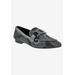 Women's Felix Casual Flat by Bellini in Black Silver Combo (Size 8 M)