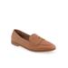 Women's Benvenuto Casual Flat by Aerosoles in Tan Leather (Size 6 M)