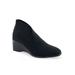 Women's Anini Bootie by Aerosoles in Black Elastic (Size 8 1/2 M)