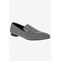 Wide Width Women's Ferris Casual Flat by Bellini in Grey Multi Wool (Size 11 W)