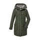 Parka G.I.G.A. DX BY KILLTEC "GW 44 WMN PRK" Gr. 42, grün (olivgrün) Damen Jacken Parkas