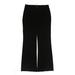 T.B.A Dress Pants - Low Rise Kick Flares Boyfriend: Black Bottoms - Women's Size 1