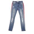 Cello Jeans Jeans - Low Rise: Blue Bottoms - Women's Size 1 - Medium Wash
