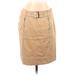 AK Anne Klein Casual Skirt: Tan Bottoms - Women's Size 12 Petite