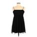 Forever 21 Cocktail Dress - A-Line: Black Solid Dresses - Women's Size Medium