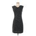 Ann Taylor Factory Casual Dress - Sheath: Black Dresses - Women's Size Small Petite