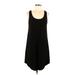 Leith Casual Dress - A-Line Scoop Neck Sleeveless: Black Print Dresses - Women's Size Medium