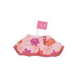 Deux Par Deux Skirt: Pink Floral Skirts & Dresses - Size 6 Month