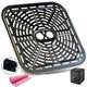 Air Fryer Crisper Tray for COSORI 6.8Quart Air Fryers, 9IN Square Premium Air Fryer Grill Pan Plate, Air Fryer Rack, Griller Grate Grid, Insert Pan for 6.8QT COSORI Air Fryers, Nonstick