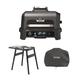 Ninja Woodfire Pro XL Electric BBQ Grill & Smoker with Stand & Cover