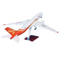 GUYANA copy airplane model 1:125 47cm With Wheels Airplane Aircrafts Airbus A350-900 For Hainan Airlines Plane Model Collection