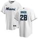 Trevor Rogers Men's Nike White Miami Marlins Home Replica Custom Jersey