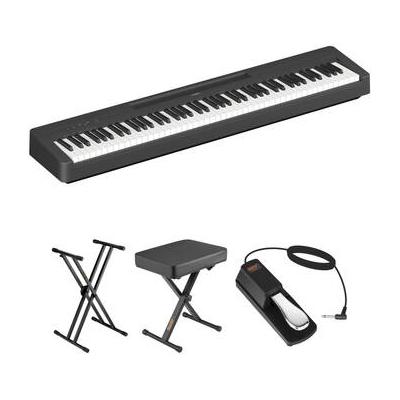 Yamaha P-143 88-Key Portable Digital Piano Kit with X-Stand, X-Bench, Sustain Peda P143B