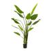 Emerald Eternal Green 71" Artificial Banana Leaf Tree in Pot Liner Plastic in Black | 71 H x 55 W x 10 D in | Wayfair EMR426414