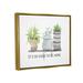 Stupell Industries Good to Be Home House Plants Various Planters by Lettered & Lined - Floater Frame Print on Canvas Canvas | Wayfair