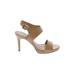 MICHAEL Michael Kors Heels: Tan Solid Shoes - Women's Size 8 1/2 - Open Toe