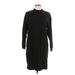 Liz Claiborne Casual Dress: Black Dresses - Women's Size Large Petite