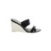 Kate Spade New York Wedges: Black Solid Shoes - Women's Size 7 - Open Toe