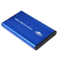 Custodia per disco rigido USB 2.0 Custodia per disco rigido HDD esterna Caddy HDD IDE da 2,5 "con luce LED per PC desktop