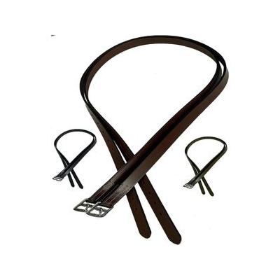 Majestic Ally Horse Stirrup Leathers, Chestnut, 60-in