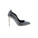 Aldo Heels: Pumps Stiletto Cocktail Party Silver Shoes - Women's Size 7 - Pointed Toe