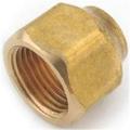 Anderson Metal Corp 754020-0806 Nut Flare Brass 1/2X3/8