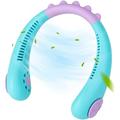 Portable Neck Fan for Kids 2021 New Bladeless Fan USB Rechargeable y Operated Hanging Personal Mini