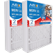 20x25x5 Air Filter MERV 11 Comparable to MPR 1000 MPR 1200 & FPR 7 Compatible with White Rodgers FR2000U-108 Premium USA Made 20x25x5 Furnace Filter 2 Pack by AIRX FILTERS WICKED CLEAN AIR.