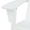 Christopher Knight Home Encino Outdoor Resin Adirondack Chair by White