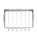 Clearance! Ongmies Kitchen Organizers and Storage Barbecue Skewer Rack Barbecue Skewer and Barbecue Skewer Portable Durable Folding Barbecue Rack Camping Barbecue Picnic Barbecue Rack Color
