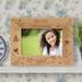 My First Communion Personalized Wooden Photo Frame-6 x 4 Brown Horizontal