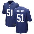 Azeez Ojulari Men's Nike Royal New York Giants Custom Game Jersey