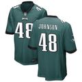 Patrick Johnson Men's Nike Midnight Green Philadelphia Eagles Custom Game Jersey