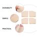 Anti-wear High Heels Insoles 4Pcs Supple High Heel Forefoot Cushions Half-size Foot Pads Non-slip Foot Pads