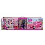 Exclusive Barbie & Ken Closet Set With Convertible Car