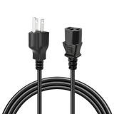 Aprelco AC Power Cord Cable Compatible with Behringer Ultratone KXD12 600W PA System Keyboard Amplifier