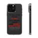 DistinctInk Clear Case for Apple iPhone 13 PRO (6.1 Screen) - I d Tell You To Go To Hell But I Work There